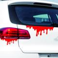 Red Blood Sticker Car Halloween Bleeding Decal Self-Adhesive Sticker Waterproof Headlights Window Headlamp Taillight Car Decal. 