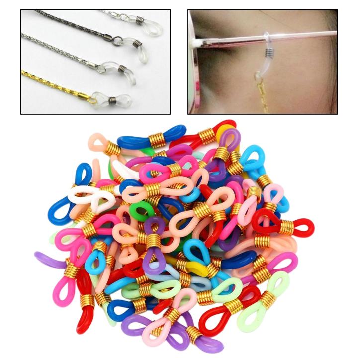 50Pcs%20Eye%20Glasses%20Spectacle%20Chain%20Strap%20Holder%20Loop%20Ends%20White%20-%20Image%205