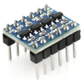 20Pcs 4 Channel IIC I2C Logic Level Converter Bi-Directional Module 3.3V to 5V Shifter for Arduino (Pack of 10).
