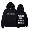 TRAVIS SCOTT ASTROWORLD WISH YOU WERE HERE HOODIES fashion letter ASTROWORLD HOODIE streetwear Man woman Pullover Sweatshirt. 