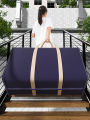 Foldable Large Capacity Clothing,Quilt Storage Bag,Dust-Proof and Removable,Sturdy,Travel,Moving Doggy Bag,Space Saving.