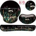 Factory Wholesale Wrist Guard Mouse Pad New Material Soft Wrist Guard Square Gaming Keyboard Tray Amazon. 