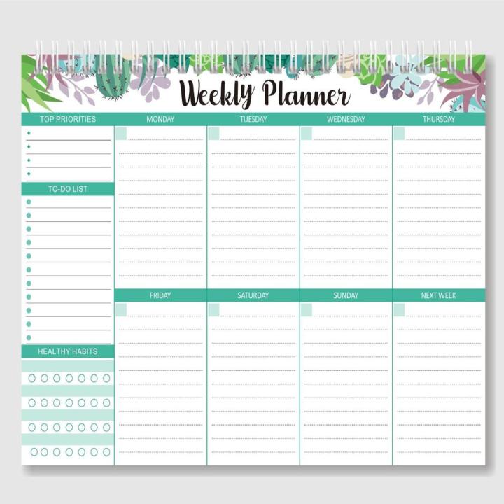 Task%20Management%20Notebook%20Notepad%20For%20Work%20With%2052%20Sheets%20Daily%20Planner%20Notebook%20English%20Note%20Book%20To%20Do%20List%20Notebook%20-%20Image%207