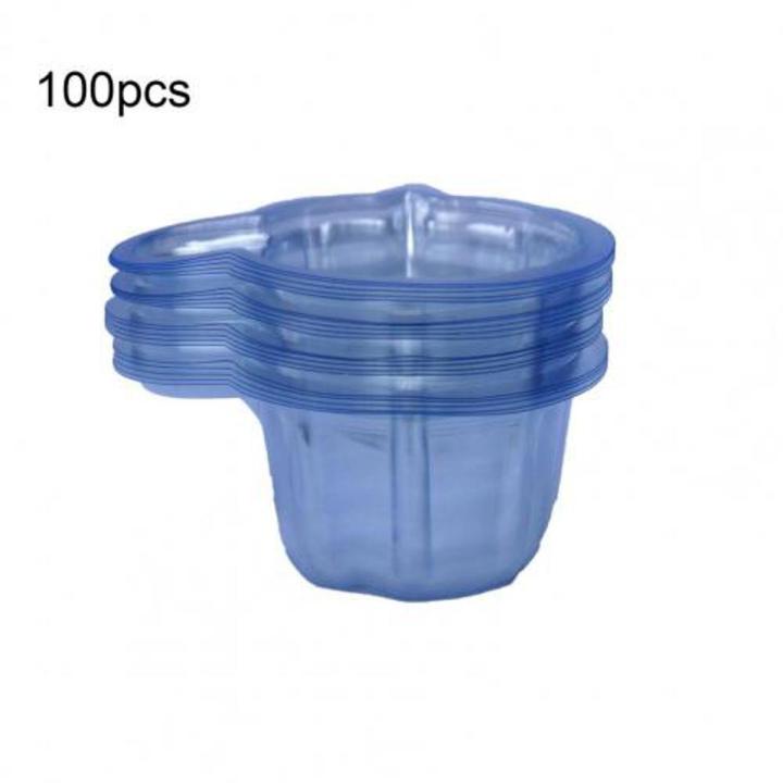 100pcs Disposable Plastic Medium Clear Swab Pregnancy Test Urine Container Test Reagent Containers Petri Dishes