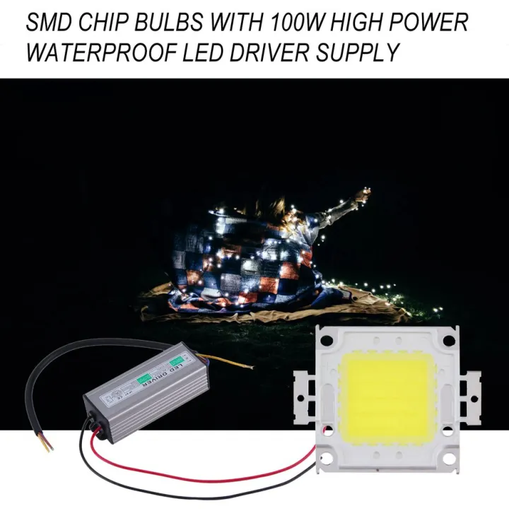 100W%20LED%20SMD%20Chip%20Bulbs%20With%20100W%20High%20Power%20Waterproof%20LED%20Driver%20Supply%20-%20Image%203