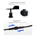 30M/S Polycarbonate Wind Speed Direction Sensor Weather Station Outdoor 3 Cup Anemometers Sensor Output 0-5V. 