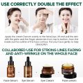 VIBRANT GLAMOUR Retinol Face Cream And Eye Serum 2 PCS/Set Firming Lifting Anti-Aging Reduce Wrinkle Fine Lines Facial Skin Care. 