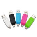 2 in 1 OTG USB Card Reader Micro USB TF/SD Memory Card Reader Micro USB OTG Adapters For Laptop Smart Phones Accessories. 