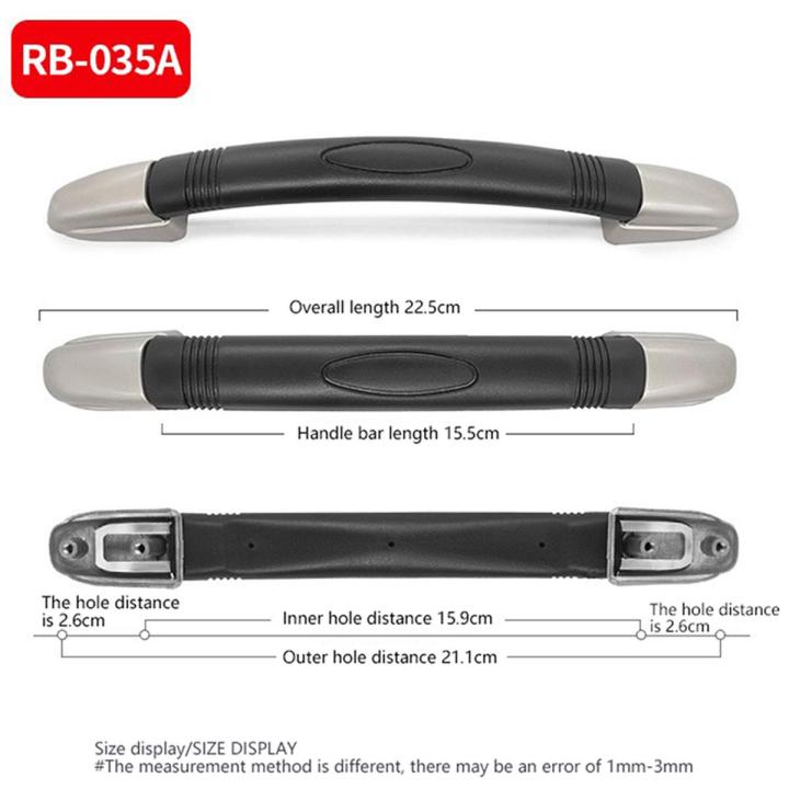 1PC Plastic Luggage Handle Carrying Pull Handle Replacement