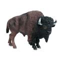 【3C VictoryEagle】Children'S Solid Simulation Model Wild Milk Cow Yak Toy Hand Bison Figurine.