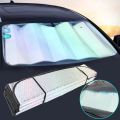 Car Sun Shade UV Protection Curtain Car Sunshade Film Windshield Visor Front Windshield Sunshade Cover. 