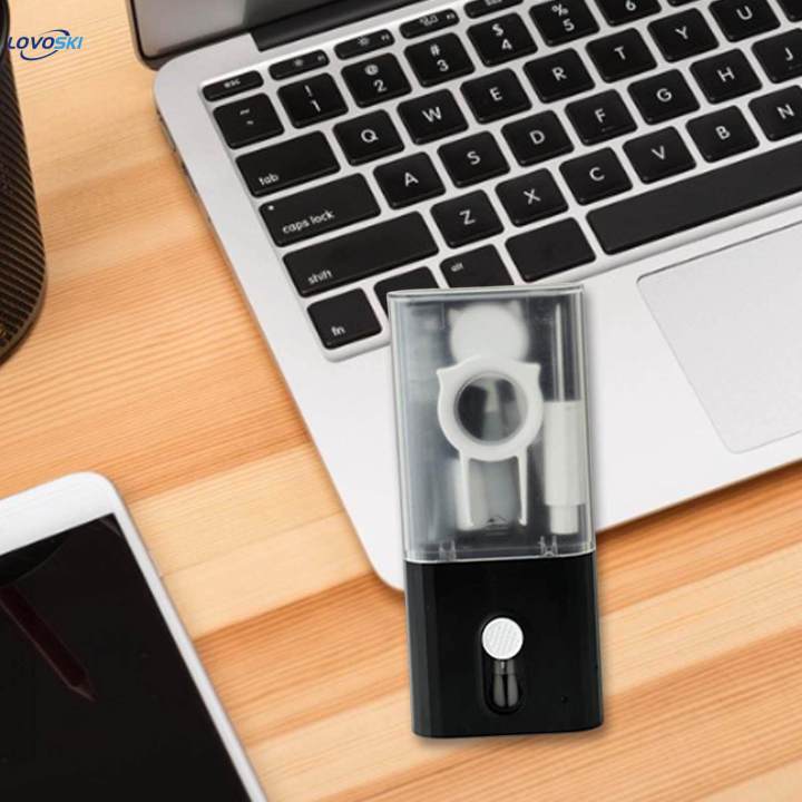 Electronics%20Cleaning%20Tool%20Keyboard%20Cleaner%20in%201%20Multi%20Functional%20Accessory%20for%20Professionals,%20Office%20Workers%20Cleaning%20Cloth%20Brush%20,%20Black%20-%20Image%206