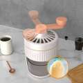 FREMRAG Hand Crank Manual Shaver Stainless Steel Blade Efficient Crusher Blenders DIY Shaved Ice hine Summer. 