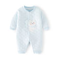 Baby warm boys girls, autumn and winter boneless jumpsuit for newborns, button to door crawling clothes, pamas. 