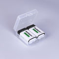 USB 9 Volt 650mAh USB 9v Rechargeable Lithium Battery for Multimeter Smoke detectors and other uses.