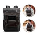 Vintage Leather Waterproof Backpack. 
