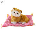 【Yurui】New imulation Kitten ound Pluh Toy with leeping Mat Home Decor. 