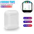 i1000 TWS In-ear Smart Sensor Wireless Earphone Sound Earbuds Pop up Bluetooth 5.0 Earphones. 