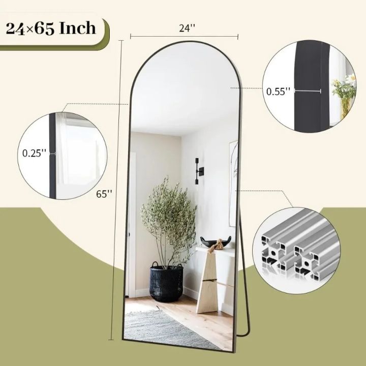 Arch%20Floor%20Mirror,%20Full%20Length%20Mirrors%20Wall%20Hanging%20or%20Leaning%20Arched-Top%20Full%20Body%20with%20Stand%20for%20Bedroom,%20Dressing%20Room,%20Black%20-%20Image%205