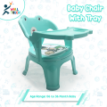 Baby Chair With made in high Quality ABS Plastic Tray Baby Chair Kids Chair , Strong Durable Children Chair for Home & Travelling (Multi Color). 