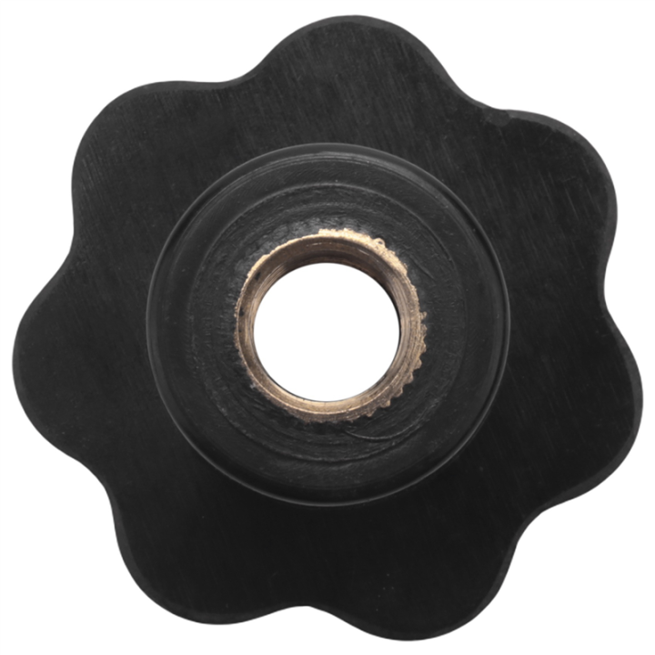 XHHDQES%2010%20Pcs%20M10%2010mm%20Dia%20Thread%20Black%20Plastic%20Star%20Head%20Clamping%20Knob%20Grip%20-%20Image%206