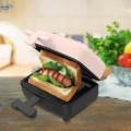Mini Sandwich Maker Deep Cooking Plates Easy to Clean Small Electric Grill. 