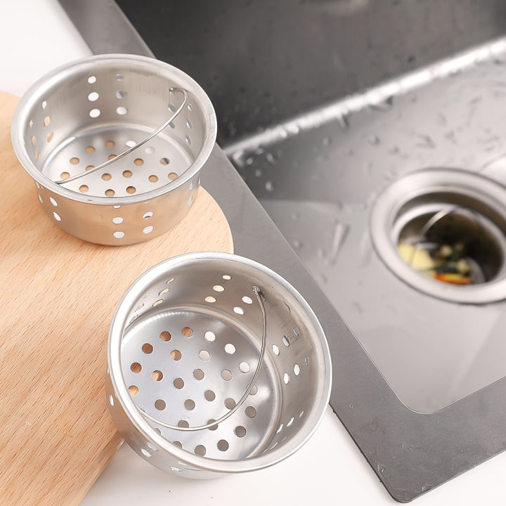 1/3Pcs%20Kitchen%20Sink%20Strainer%20Stainless%20Steel%20Bathroom%20Water%20Basin%20Drain%20Hole%20Trap%20Screen%20Filter%20Basket%20Waste%20Screen%20Sink%20Accessories%20-%20Image%204
