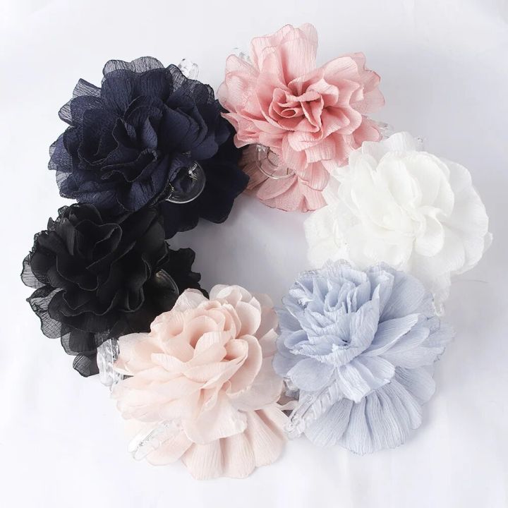 Fabric%20Big%20Flower%20Hair%20Claw%20Clips%20Women%20Girls%20Soft%20Chiffon%20Flowers%20Ponytail%20Holder%20Hair%20Clamps%20Barrette%20Fashion%20Hair%20Accessories%20-%20Image%203