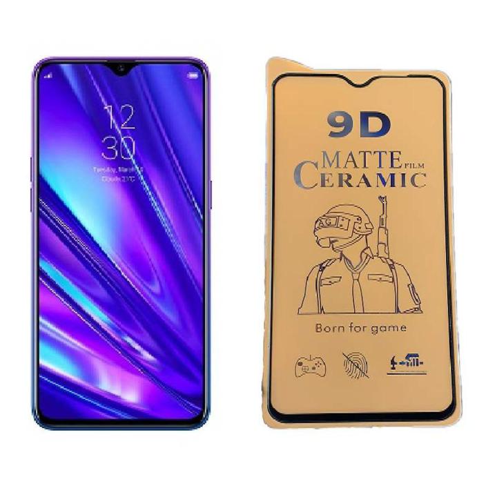 For Samsung A50 Matte Finish Ceramic's Matte Tempered Glass Screen - Main Image