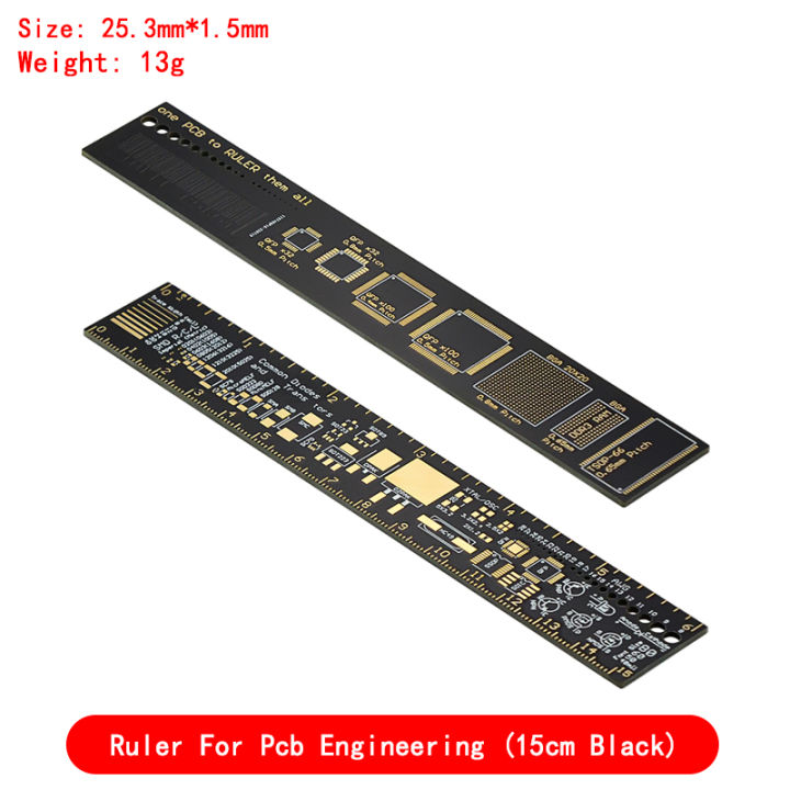 Electrical Reference Ruler Ruler For Electronic Engineers For Geeks Makers For Arduino Fans P.C.B ...