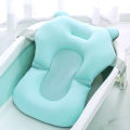 OUMERY Baby Shower Bath Tub Pad Non-Slip Bathtub Seat Support Mat Safety Security Bath Support Cushion Foldable Soft Pillow-Please note that it is only a cushion!!!. 