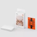 (New) Xiaomi ar printer mi Zink portable photo printerphoto paper mini portable home 1 minute inkless fast printing 2*3 inches. 