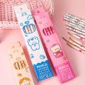 Pretty 10Pcs Graphite Pencil Set Korean Kawaii Stationery Pencils for Children School Writing Drawing Art Supplies. 