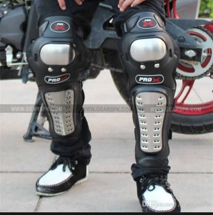 Pro-X%20Alloy%20Steel%20Elbow%20Guard%20Knee%20Guard%20Shin%20Protector%20for%20Bikers%20Riders%20Bike%20Motorcycle%20(Black%20Set%20of%204)%20-%20Image%203