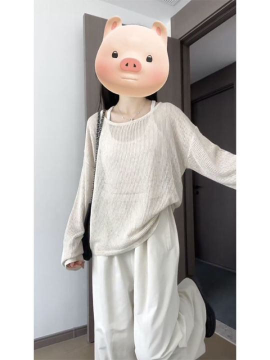 Idle%20Style%20Korean%20Style%20Small%20Knitted%20Blouse%20Suit%20Women's%20Summer%20Bra%20Top%20Design%20Sense%20Hollow%20out%20Coat%20Top%20-%20Image%206