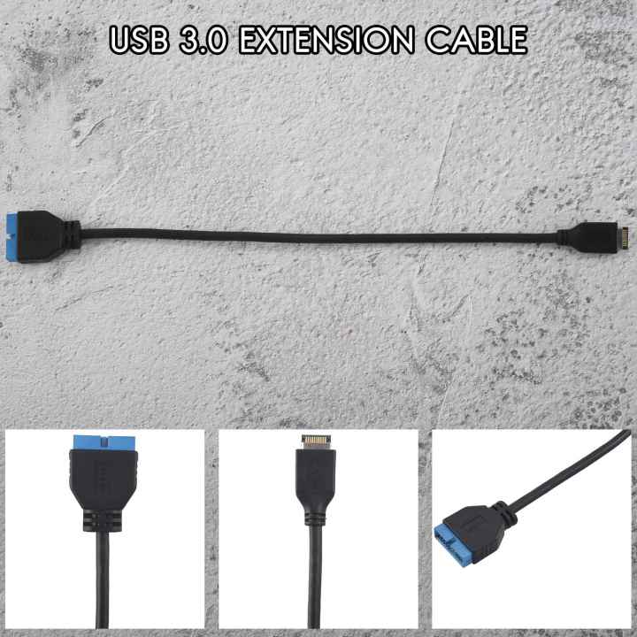 USB%203.1%20Front%20Panel%20Header%20to%20USB%203.0%2020Pin%20Header%20Extension%20Cable%20for%20Motherboard%2020cm%20-%20Image%204