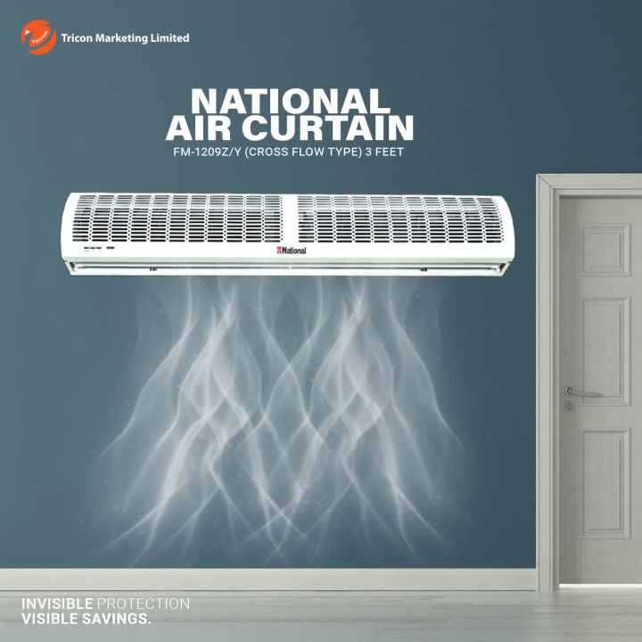 National Air Curtain-FM-1209Z/Y (Cross Flow Type) 3 Feet