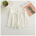 Pregnant women's pants summer thin cotton anti-glare bottoming shorts outer wear pregnant women's belly pants summer P04009. 