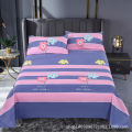 Thickened bed sheets, single piece four-piece set, pillowcase, quilt cover, quilt sheet, quilt cover, student dormitory, washed cotton wholesale, three-piece set. 