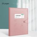 60 Pages Data Book Information Booklet Stationery Large Capacity Files Folder A3 File Bag Large Folder Data Book. 
