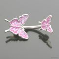 1.5mm Pin Blingbling Sequins Butterfly Belly Piercing Bar Surgical Steel Navel Ring Belly Button Rings for Women Earring Jewelry. 