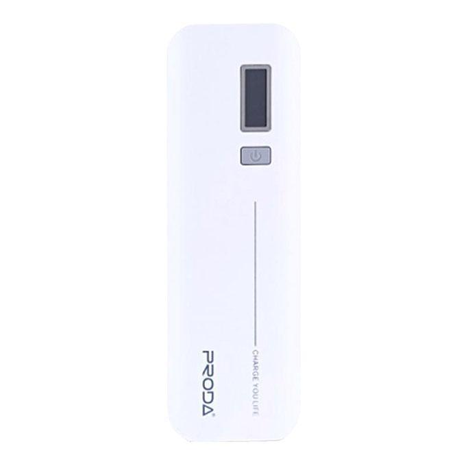 Proda Jane 10000mAh Portable Power Bank - White
