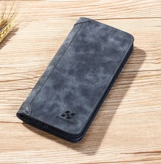 Music%20world%20BD%20Hengsheng%20Long%20Men's%20Wallet%20Retro%20Casual%20Brand%20Wallet%20Korean%20Clutch%20Large%20Capacity%20Frosted%20Card%20Holder%20Mobile%20holder%20Men's%20Long%20Wallet%20for%20Men's%20Fashion.%20-%20Image%203