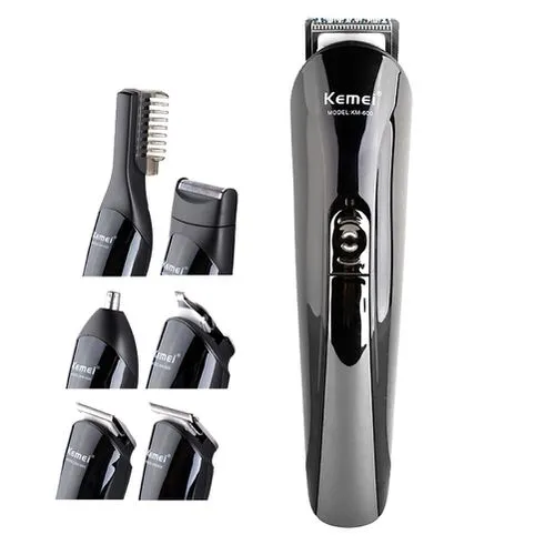 Kemei%20KM%20600%20Titanium%20Blade%20Hair%20Trimmer%20For%20Men%20-%20Black%2011%20in%201%20-%20Image%202