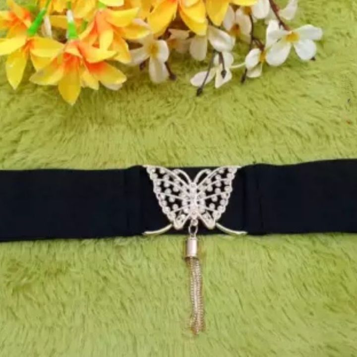 Black Ladies Golden Buckle High quality Adjusted belt for woman