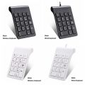 2.4G Mini Ultra-Thin Wireless Numeric Keypad 18 Keys Number Pad Digital Keyboard For Laptop PC Notebook Desktop. 