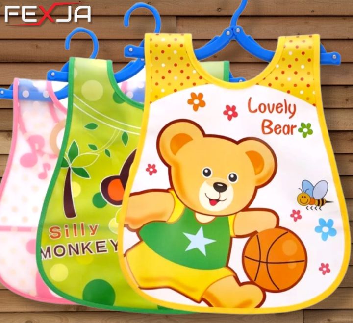 Baby%20Dining%20Bib%20/Baby%20Neck%20Bib%20(Button%20/%20Rope%20System)%20-1pcs%20-%20Image%203