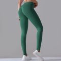 Crossover Waist Women Yoga Leggings Hips Lifting Gym Leggings Seamless Sport Pants High Waist Fitness Leggings Workout Running.