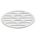 Stainless Steel Round Floor Drain Cover 4 Inch 6 Inch 14 Holes Silver Tone. 