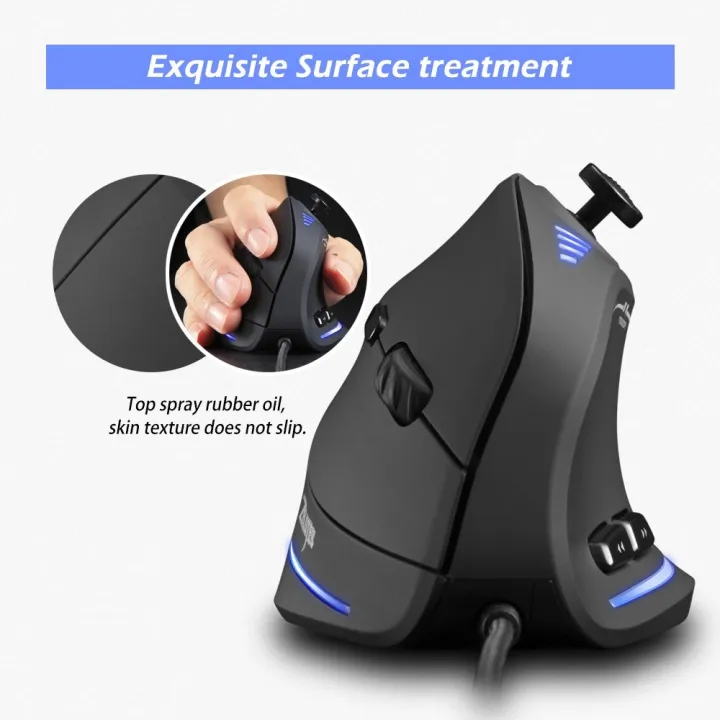 Zelotes%20C-18%20Vertical%20Wired%20Gaming%20Mouse%2011%20Programmable%20Buttons%20Adjustable%2010000DPI%20Laser%20Engine%20RGB%20Light%20Belt%20128KB%20On-board%20Memory%20-%20Image%203